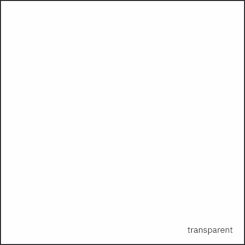 Transparentes Bildplatzhalter: ein Quadrat mit dünnem grauem Rand auf weißem Hintergrund. Die Fläche wirkt leer (transparent) und unten rechts steht in hellgrauer Schrift das Wort 'transparent'.